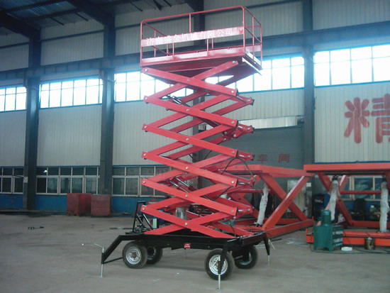 移動(dòng)剪叉升降平臺(tái)(圖1) \